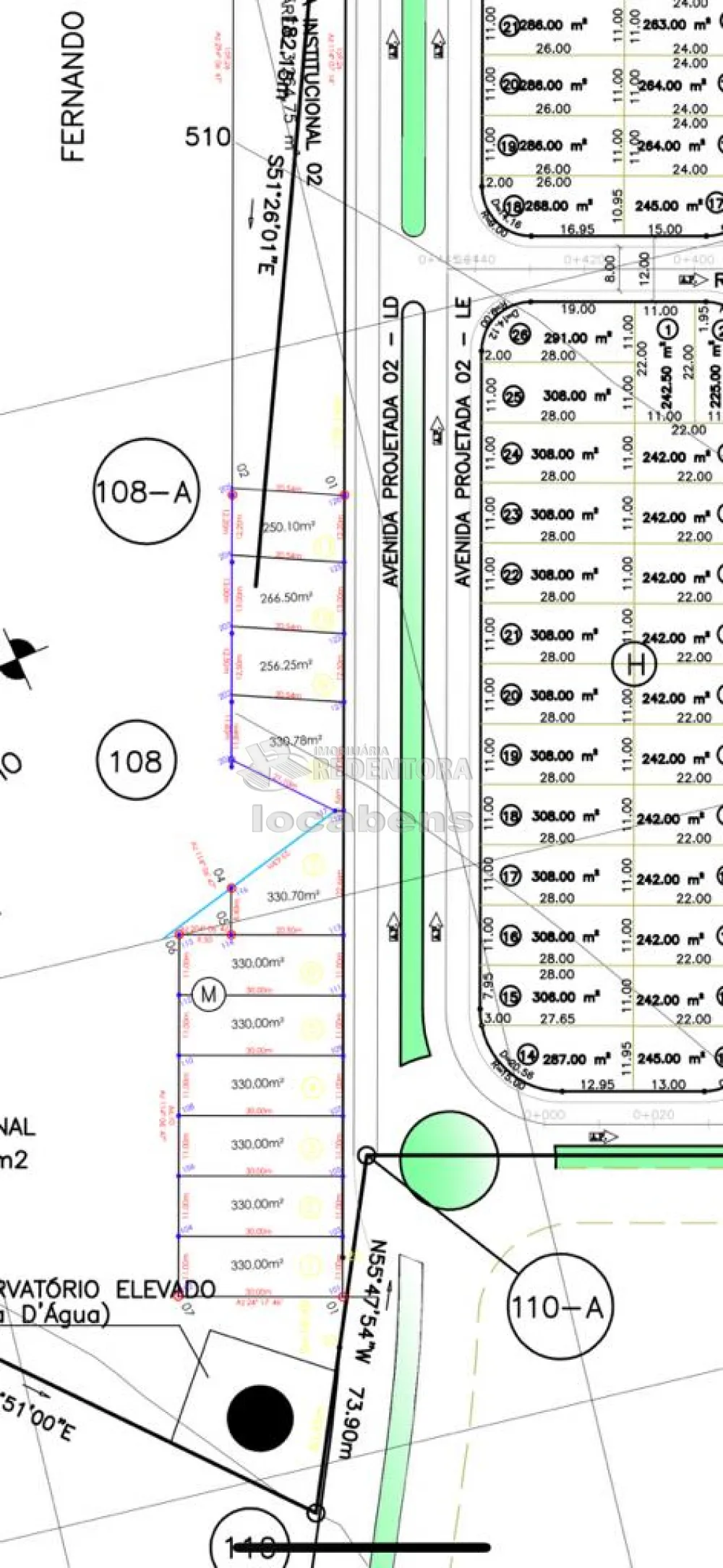 Comprar Terreno / Padrão em Bady Bassitt R$ 132.000,00 - Foto 4