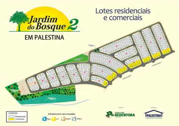 Palestina Jardim do Bosque II Terreno Venda R$54.000,00  Area do terreno 200.00m2 