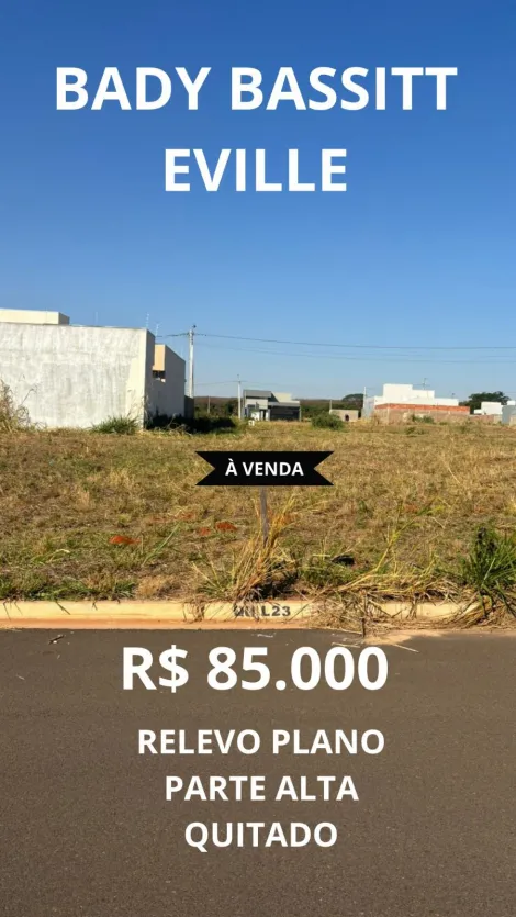 Comprar Terreno / Padrão em Bady Bassitt R$ 85.000,00 - Foto 5