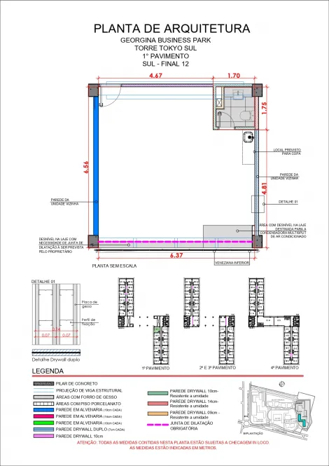 Comercial / Sala em São José do Rio Preto Alugar por R$4.500,00