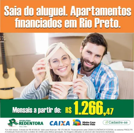 Alugar Apartamento / Padrão em São José do Rio Preto. apenas R$ 1,00